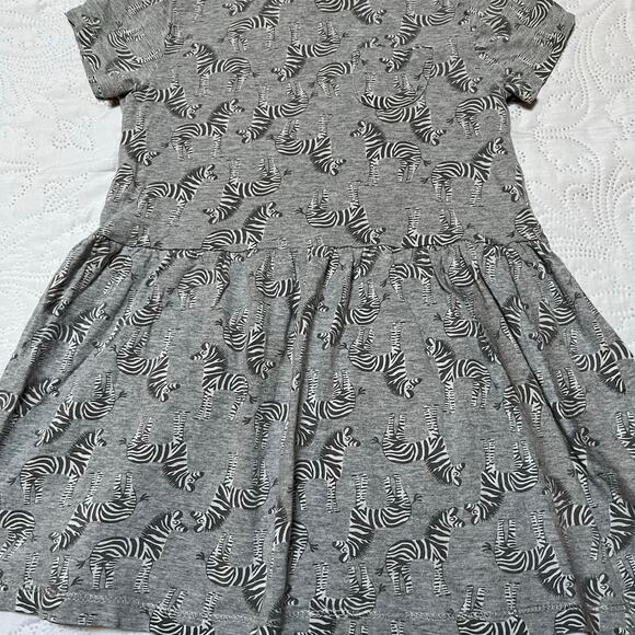 Next Zebra Print Dress Size 3/4 - Picture 4 of 6